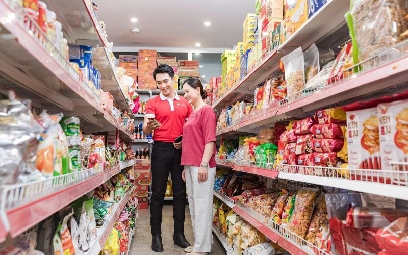 OneShop giúp chủ tạp hóa nhập bánh quy sữa COSY Marie gói 408g nhanh chóng và thuận tiện